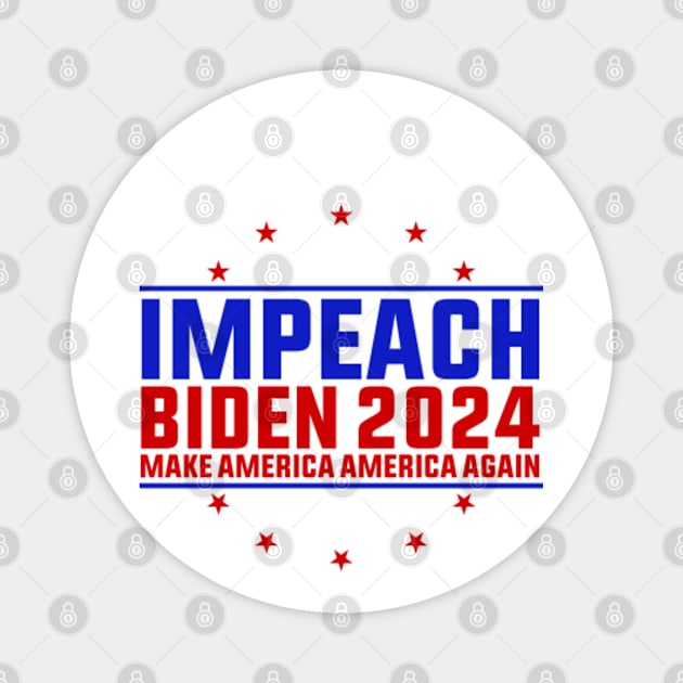 Impeach Biden 2024 Magnet by GreenCraft